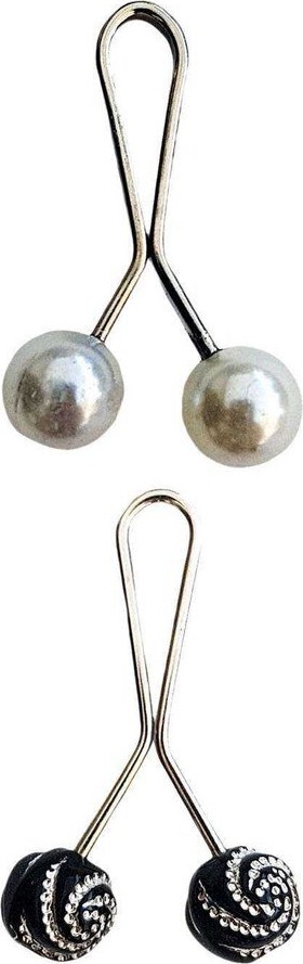 Uravas Store 2 Adet Tesettür Eşarp ve Şal Klipsi Set 8