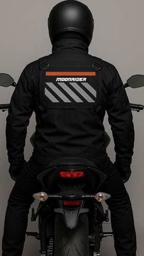 Aesco Motosiklet Göğüs Çantası Yelek Tipi Geniş Hacimli Unisex Ithal Motorcu Çantası Günlük Koşu Çantası