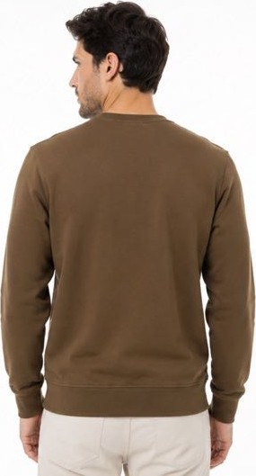 Lacoste Bisklet Yaka Kahverengi Regular Fit görsel 5