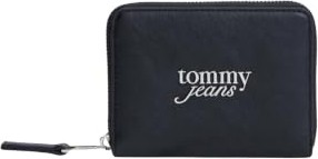 1001 Tommy Hilfiger Tjw Bold Med Za Kadın Cüzdan Black Tek Beden görsel 2