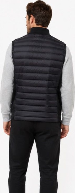 Lacoste Siyah Slim Fit Yelek görsel 5
