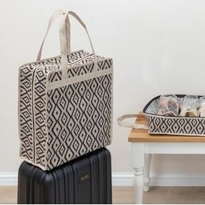 Forsace Bohe Kulplu Ayakkabı Seyahat Çantası 35X22X40 cm