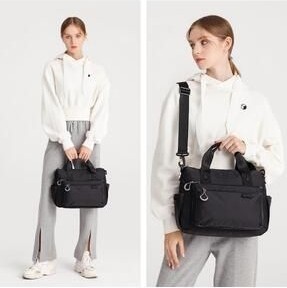 Smart Bags Extra Hafif Kumaş Kadın Postacı Çantası BC 3141 - Kırmızı görsel 4