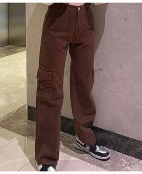 DENİKK Y2K Baggy Fit Mavi Pantolon Erkek Günlük Kullanım İçin Pamuklu Orta Kalınlık görsel 5