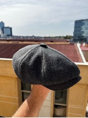 Tommy Shelby Peaky Blinderss Kasket Şapka Yünlü Erkekler İçin Şık ve Konforlu Tasarım görsel 5