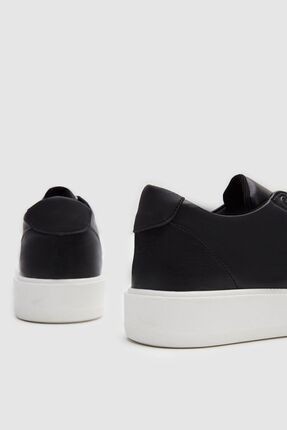 TWN Lacivert Kalın Beyaz Tabanlı Bağcıklı Sneaker Ayakkabi 0EC09ORT0378 görsel 3