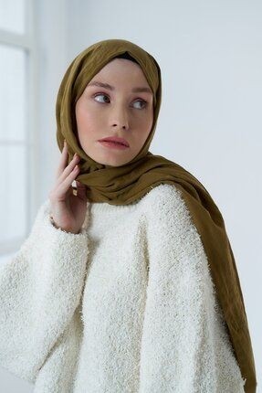 Modakaşmir Neo Pamuk Şal, Yumuşak Dokulu, Duman Renk, Hafif ve Düz Desenli, İlkbahar-Yaz Günlük Kullanım için İdeal