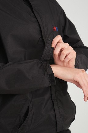 Fitblue Unisex Termal Sauna Eşofman Takımı Kapüşonlu Uzun Kol Tüm Bedenler İçin Dokuma Kumaş görsel 7