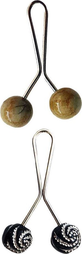 Uravas Store 2 Adet Tesettür Eşarp ve Şal Klipsi Set 11