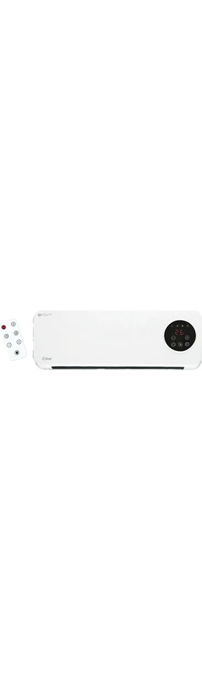 Resim Kiwi KHT-8490 Klima Tipi Duvar Tipi Isıtıcı Fan Kumandalı - Dijital Dokunmatik Ekran 2 Kademe Isı Zaman Ayarlı 2000W 