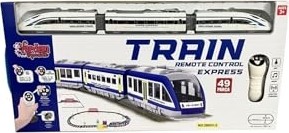 Aesco Vardem Uzaktan Kumandalı 49 Parça Işıklı Hızlı Tren Seti, 265 cm Raylı Oyuncak Tren LE-2805Y-2