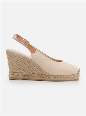 Su Espadril Pippa Ekru Kadın Dolgu Topuklu Espadril görsel 2