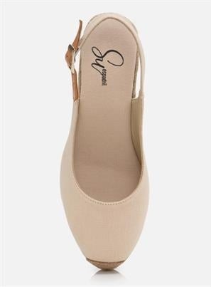Su Espadril Pippa Ekru Kadın Dolgu Topuklu Espadril görsel 4