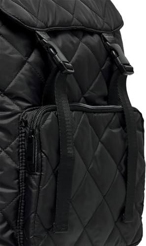 1001 Kadın Onlolıne Quılt Backpack Acc Çanta, Siyah, Tek Beden görsel 4