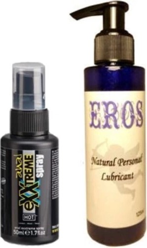 TeknoKapsül Etkili Özel Sprey 50 Ml+ Eros 125ML Lubricant Gel görsel 2