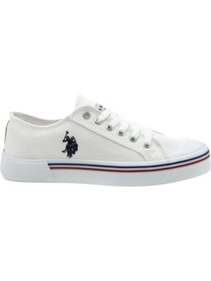 U.S. Polo Assn. Beyaz Kadın Sneaker Penelope 3fx