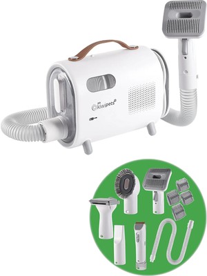 Kiwi Kiwipets 2si 1 Arada Evcil Hayvan Bakım Seti - Kedi ve Köpek Tıraş Makinası ve Kurutma Cihazı