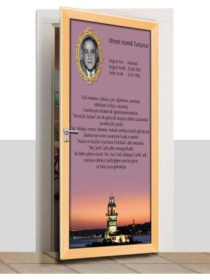 Sınıf Sepeti Kapı Giydirme - Ahmet Hamdi Tanpınar - K364