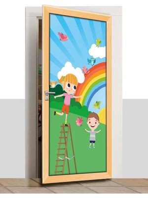 Sınıf Sepeti Kapı Giydirme - Çocuklar - K1040