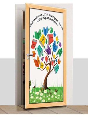 Sınıf Sepeti Kapı Giydirme - Kütüphane - K706