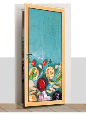 Sınıf Sepeti Kapı Giydirme - Yemekhane / Kantin - K749