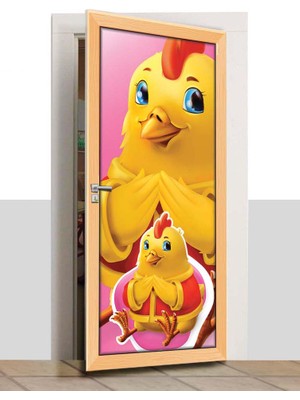 Sınıf Sepeti Kapı Giydirme - Civciv - K1196