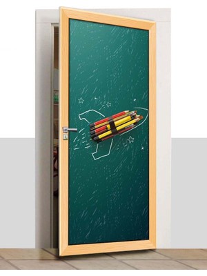 Sınıf Sepeti Kapı Giydirme - Kalemler - K060