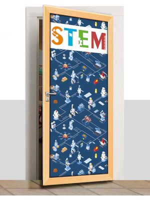 Sınıf Sepeti Kapı Giydirme - Stem - K1181