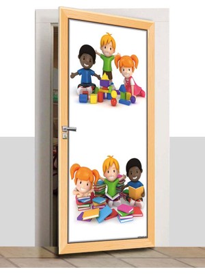 Sınıf Sepeti Kapı Giydirme - Çocuklar - K069