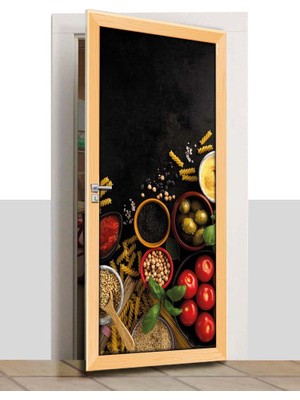 Sınıf Sepeti Kapı Giydirme - Yemekhane / Kantin - K745