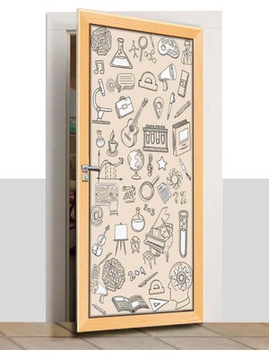 Sınıf Sepeti Kapı Giydirme - Farklı Desenler - K734