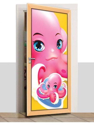 Sınıf Sepeti Kapı Giydirme - Ahtapot - K1192