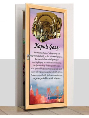 Sınıf Sepeti Kapı Giydirme - Kapalı Çarşı - K493