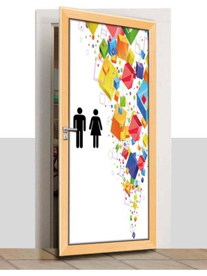 Sınıf Sepeti Kapı Giydirme - Tuvalet - K983