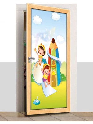 Sınıf Sepeti Kapı Giydirme - Çocuklar - K308