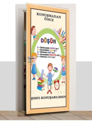 Sınıf Sepeti Kapı Giydirme - Çocuklar - K028