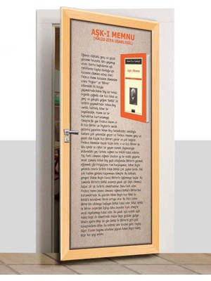 Sınıf Sepeti Kapı Giydirme - Aşk - I Memnu - K1049