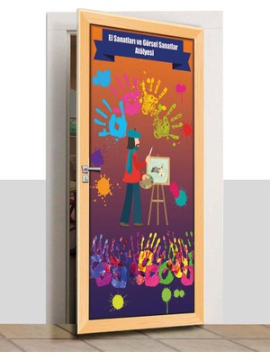 Sınıf Sepeti Kapı Giydirme - El Sanatları Atölyesi - K979