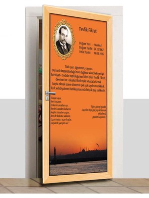 Sınıf Sepeti Kapı Giydirme - Tevfik Fikret - K365