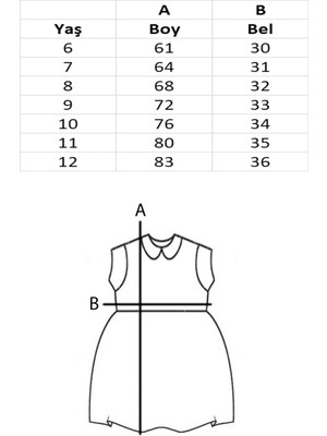 Vaberta Kız Çocuk Oversize Uzun Kollu Tüllü Elbise