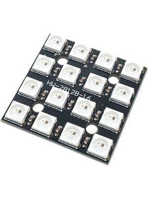 Scentu WS2812B 4*4 16-Bit Tam Renkli 5050 Rgb LED Lamba Panel Işığı Arduino Için (Yurt Dışından)