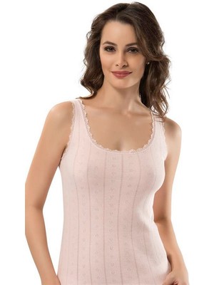 Erdem Pembe Kalp Desenli Ribana Atlet 2206 Renk Pembe 275097