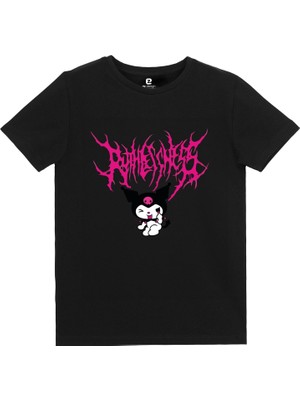 EZ Design Kuromi Baskılı Tshirt