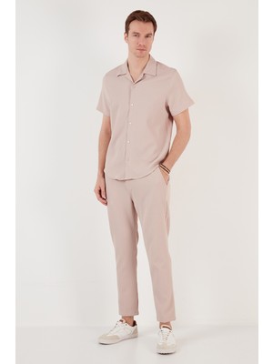 Buratti Belden Bağlamalı Cepli Regular Fit Pantolon Erkek Pantolon CF24S617849