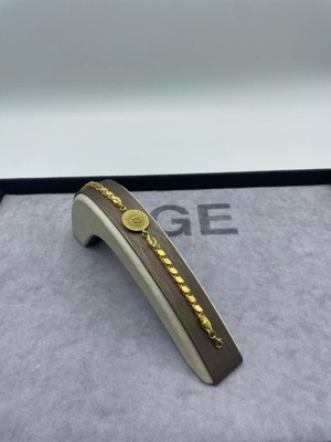 Ege Gold 14 Ayar Çeyrekli Pullu Bileklik Çeyrekli Bileklik Altın Bileklik