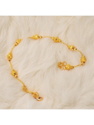 Ege Gold 14 Ayar Top Altınlı Model Bileklik - EGE516020