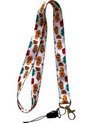 Stormistoretr Soyut Siluetler Boyun Ipi Telefon Askısı