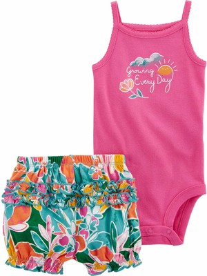 Carter's Kız Bebek Alt Üst Set