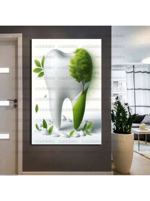 Caddeko Ağız ve Diş Polikliniği, Dişçi Tabloları Dekoratif Diş, Dekoratif Dişçi, Dişçi Dekorasyonu DSC352