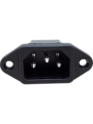 Ayt Bilgisayar C7 Power Şase Soket Erkek Kulaklı Monitör Bilgisayar Pc Kasa Elektirik Enerji Soketi IC-212